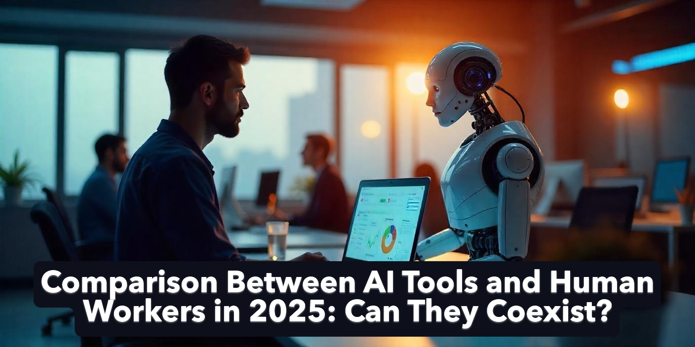 Comparison Between AI Tools and Human Workers in 2025: Can They Coexist?