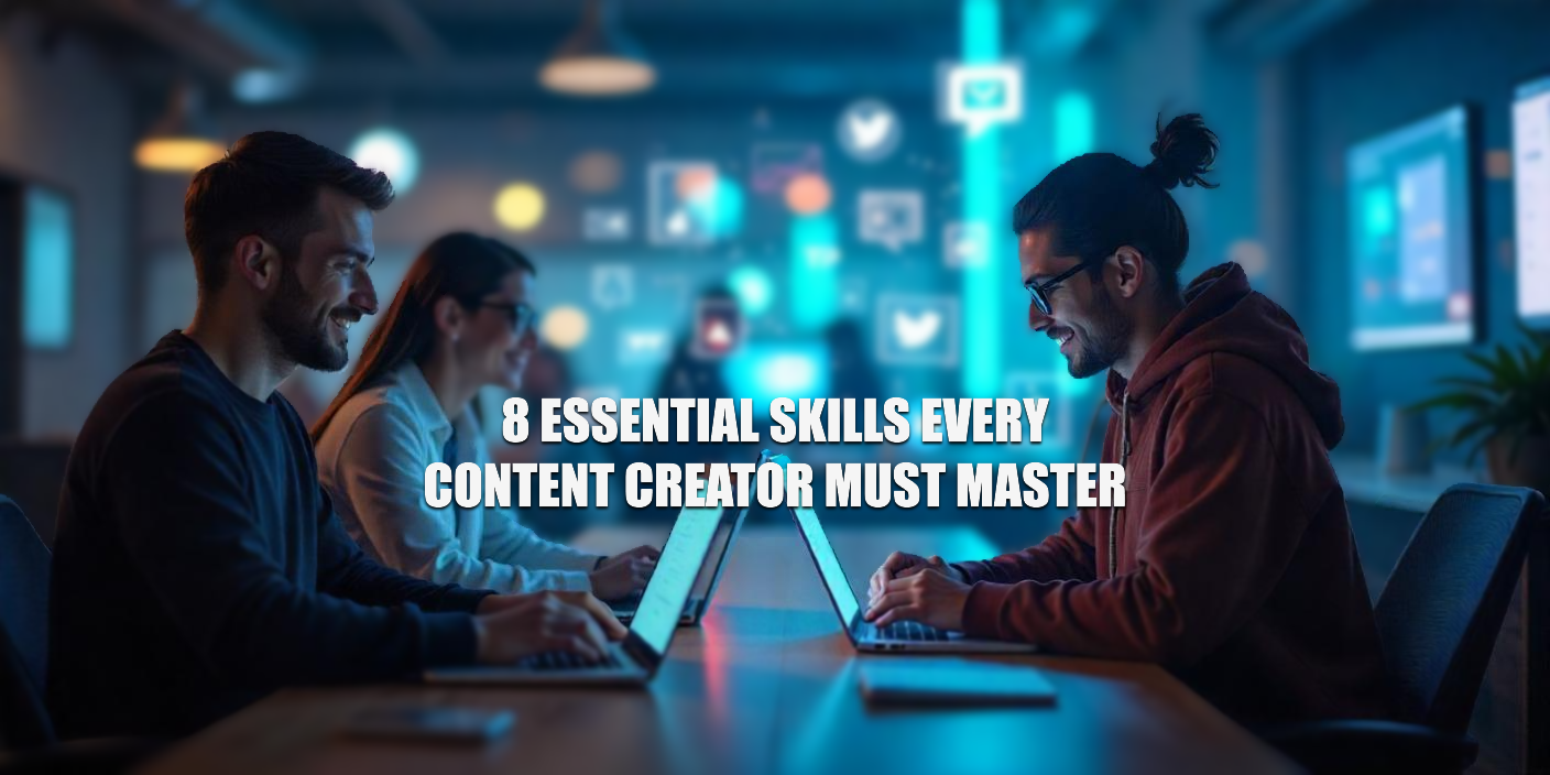 8 Essential Skills Every Content Creator Must Master