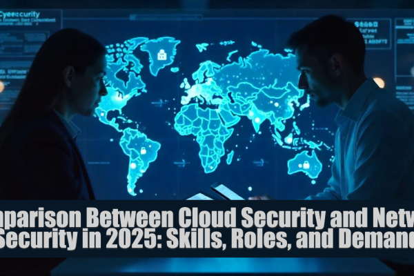 Comparison Between Cloud Security and Network Security in 2025: Skills, Roles, and Demand