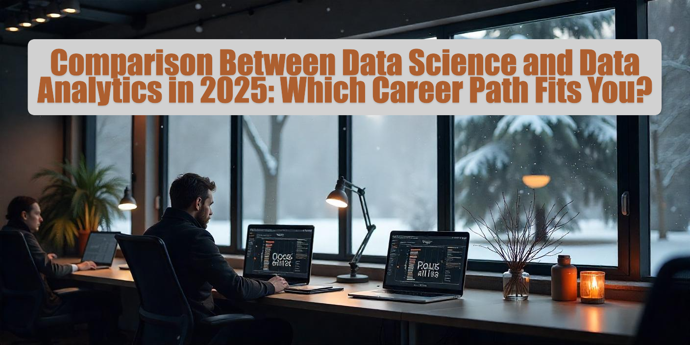 Comparison Between Data Science and Data Analytics in 2025: Which Career Path Fits You?